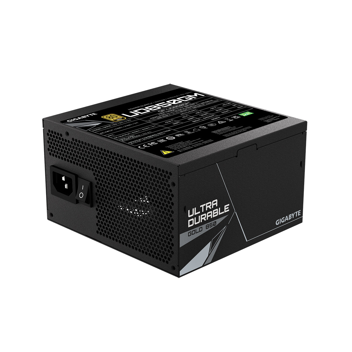 Gigabyte UD850GM 850W Fully Modular 80Plus Gold Power Supply