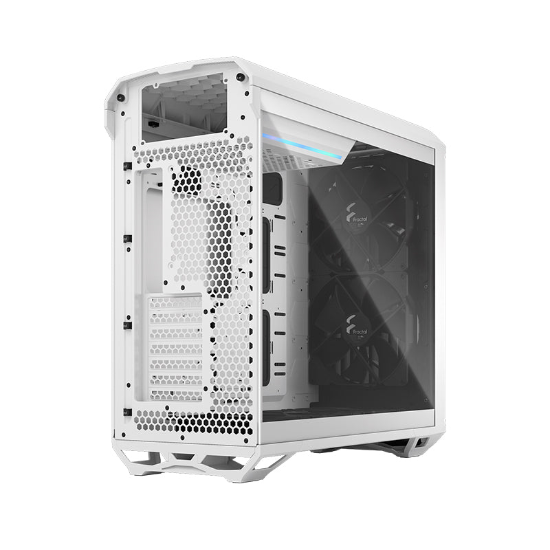 Fractal Design Torrent Mid Tower Case - White TG Light Tint
