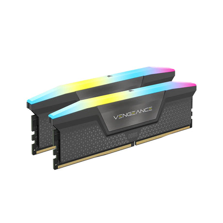 Corsair Vengeance RGB 32GB (2x16GB) DDR5-6000 CL30 Memory - Grey (CMH32GX5M2B6000Z30K)