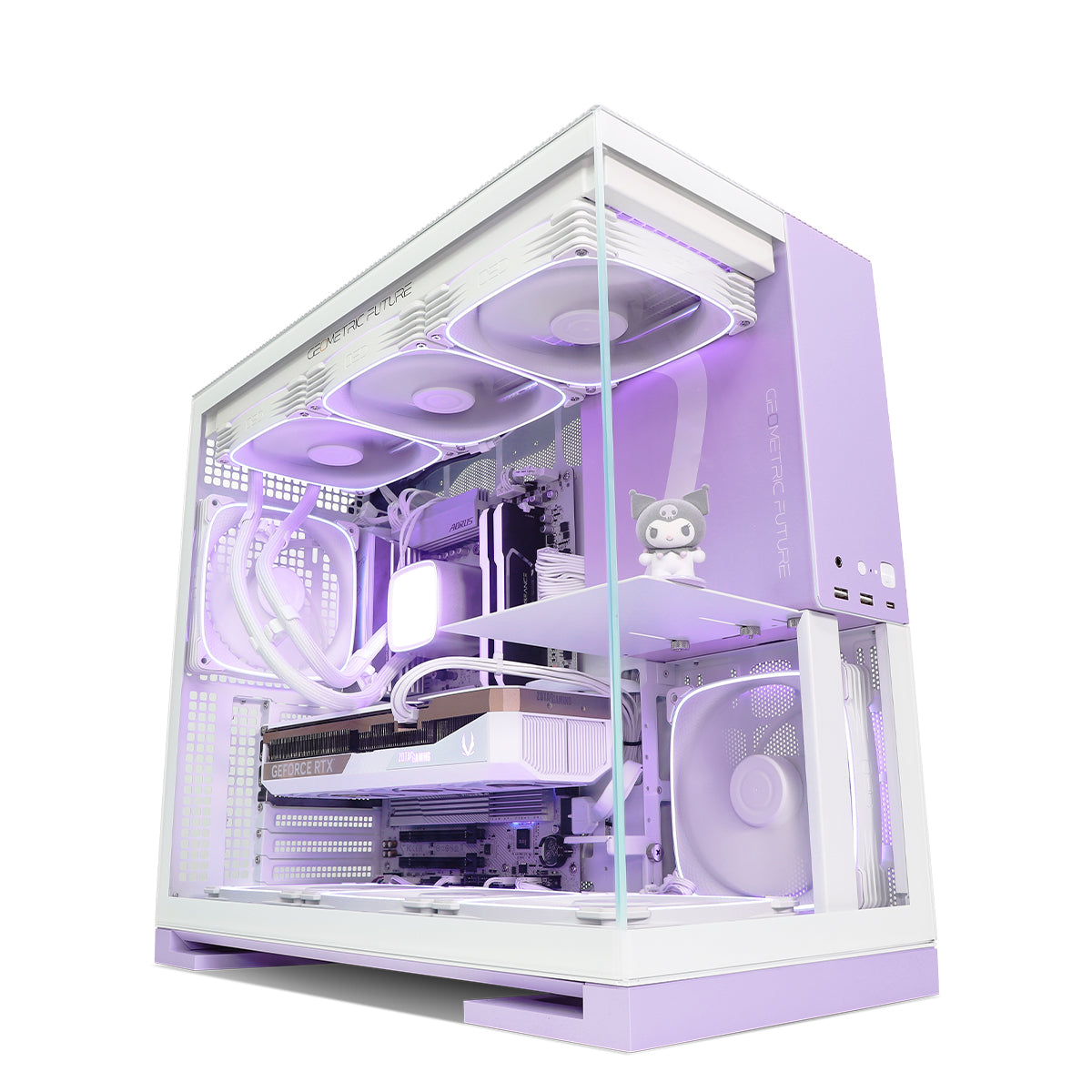Catalyst RTX 5070 Ti Ryzen 7 9800X3D Gaming PC - Pastel Purple
