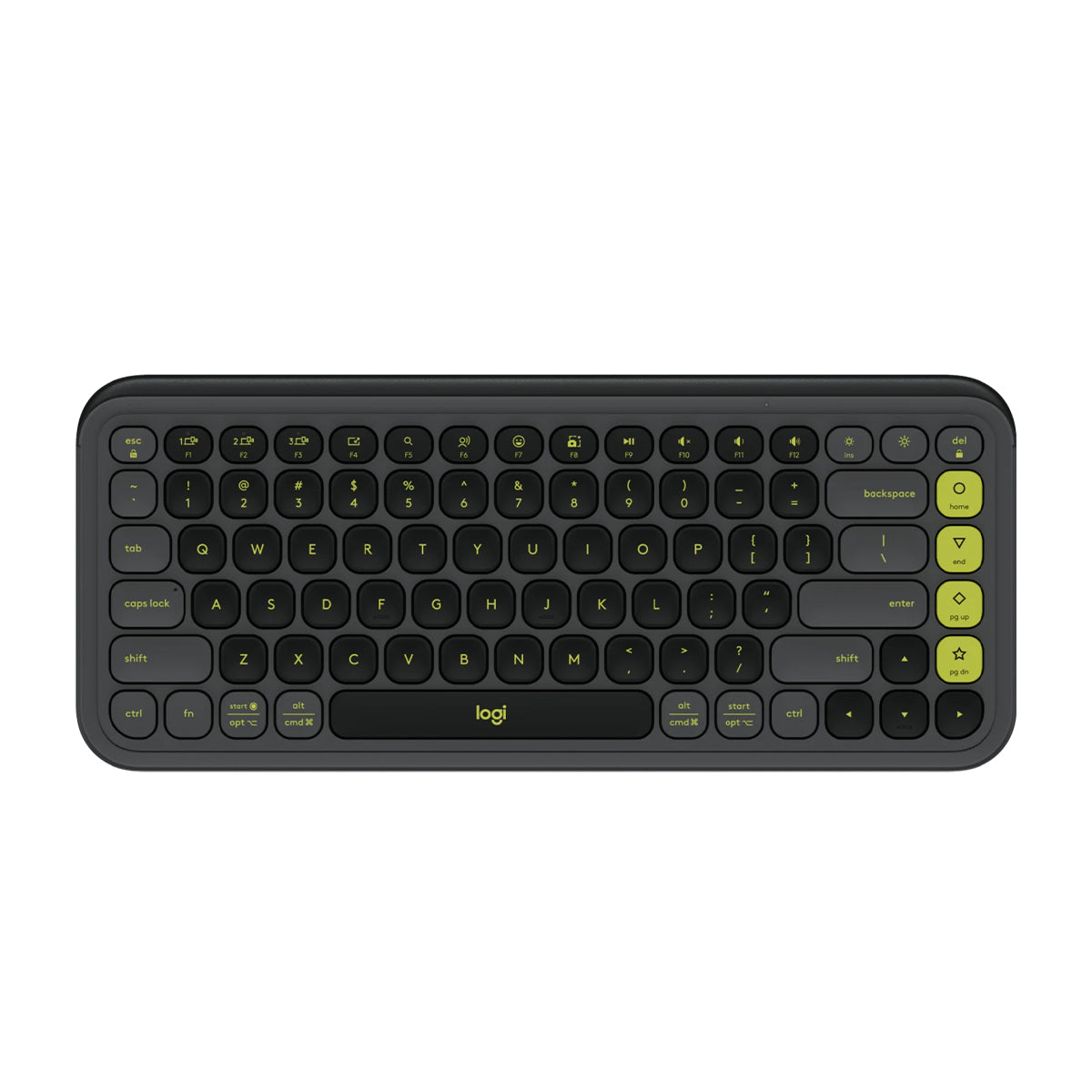 Logitech Pop Icon Wireless Bluetooth Keyboard - Graphite