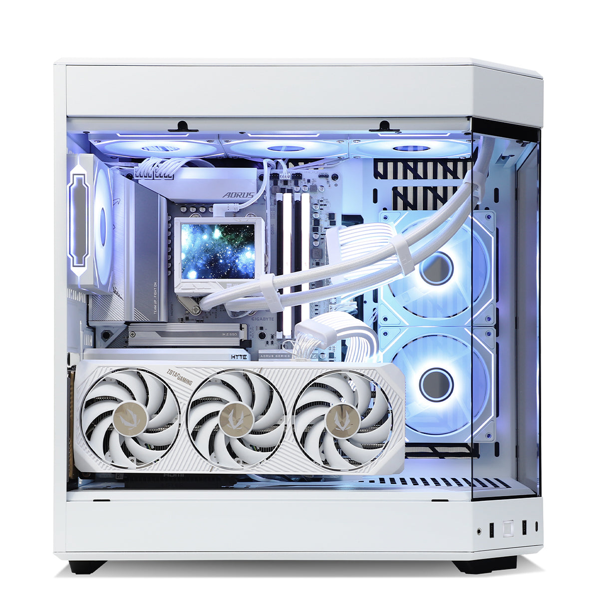 Abyssal ENCORE RTX 5070 Ryzen 7 7800X3D EVO Gaming PC - SNOW