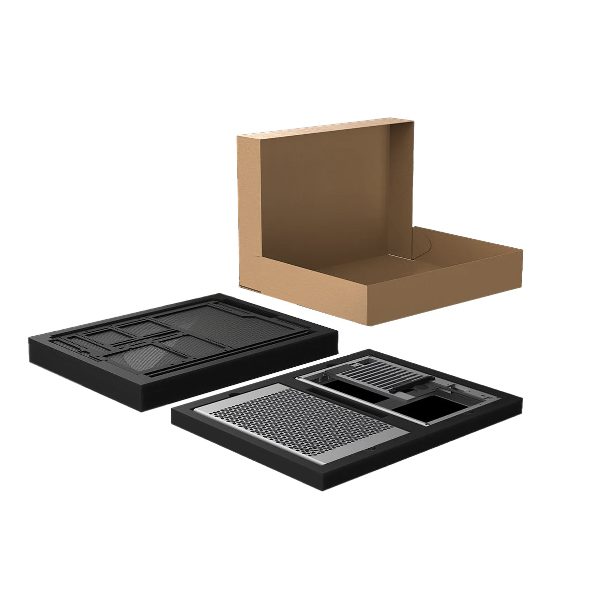 Ncase M2 Grater Mini-ITX Aluminum Chassis Flatpack - Silver