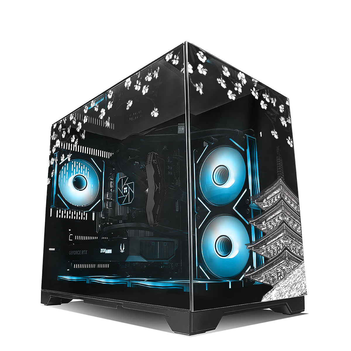 Neutrino SWIFT RTX 5060 Ryzen 7 7800X3D MAX Gaming PC - Black