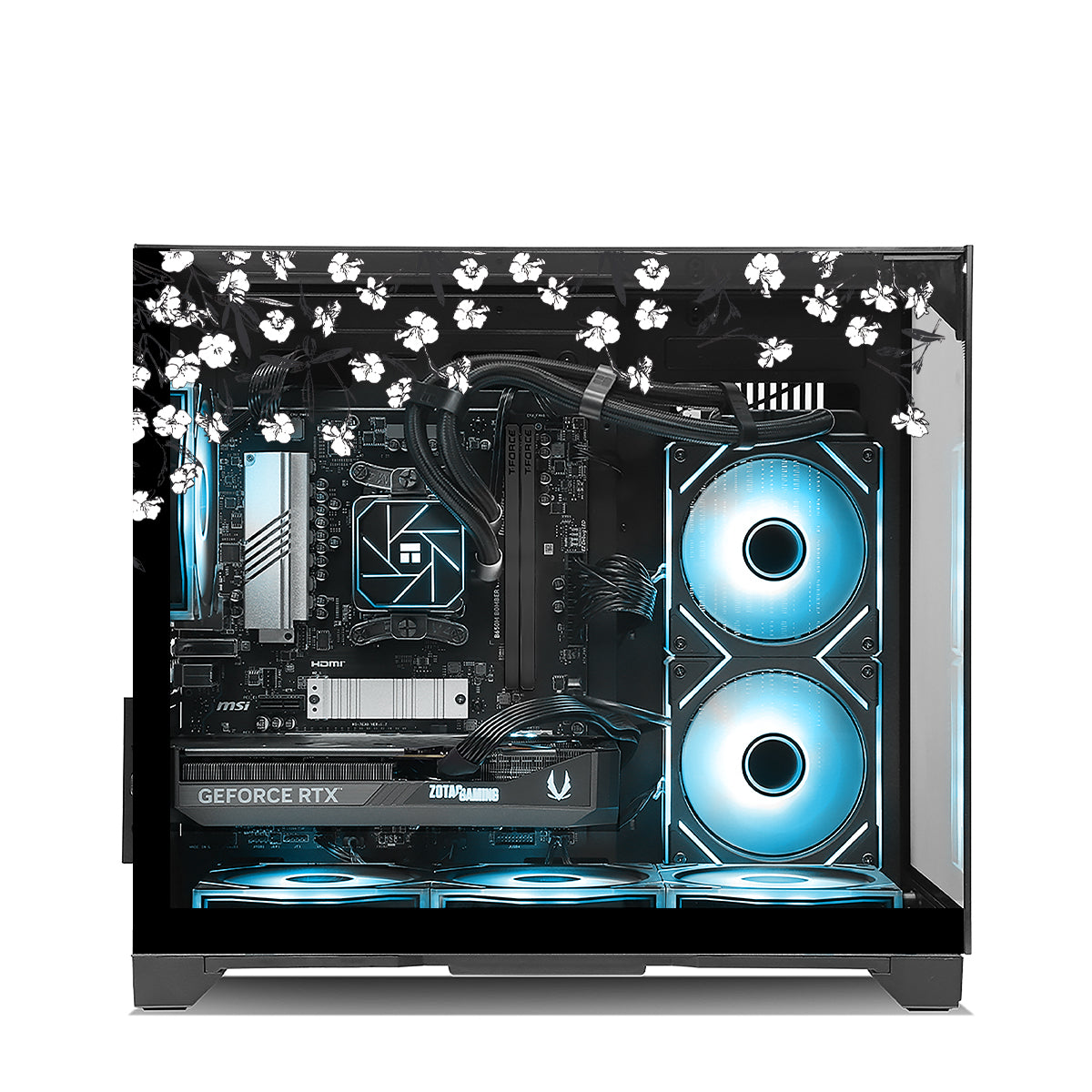 Neutrino ENCORE RTX 5060 Ti 8GB Ryzen 7 7800X3D EVO Gaming PC - Black