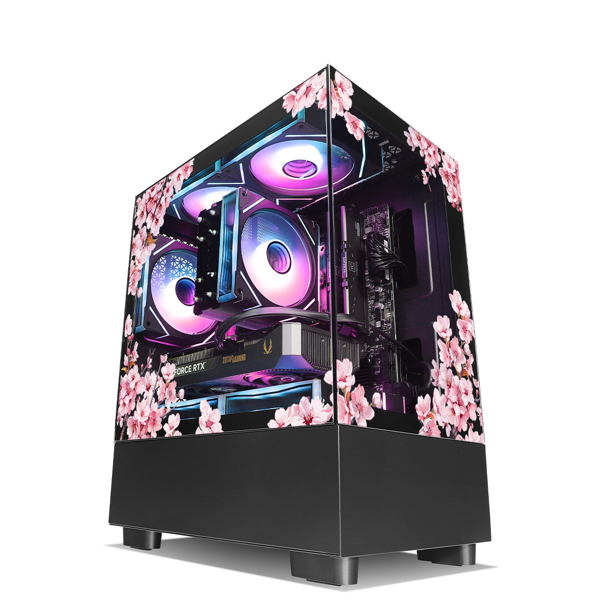 Qubit RTX 3050 Ryzen 5 5500 Gaming PC - Black