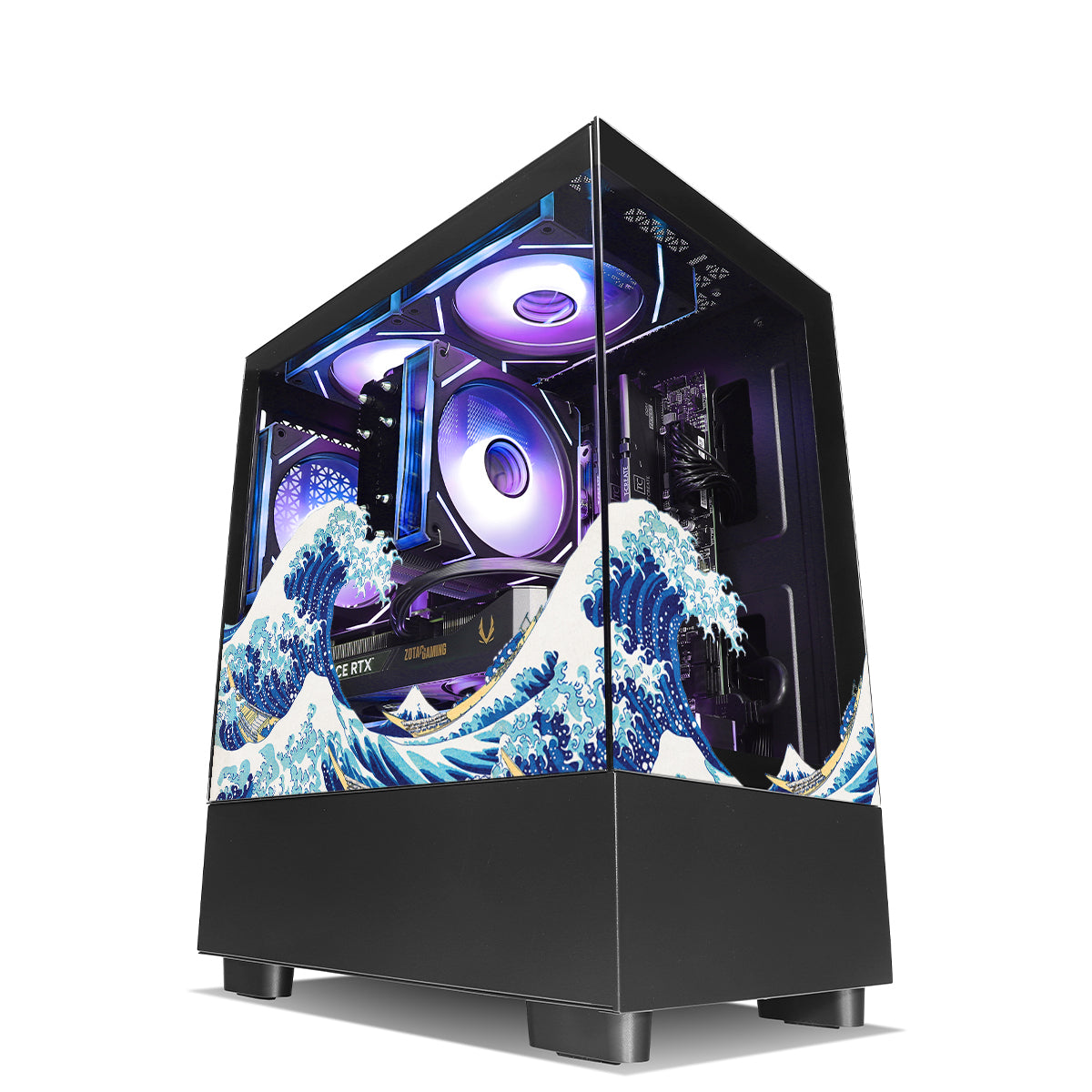 Qubit NEX RTX 5060 Ryzen 5 5600 Gaming PC - BLACK