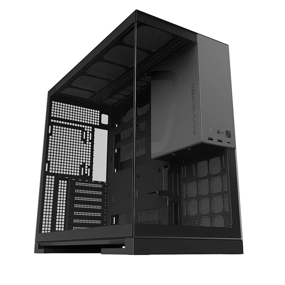Geometric Future Model 5 ATX Mid Tower Case - Black/Grey