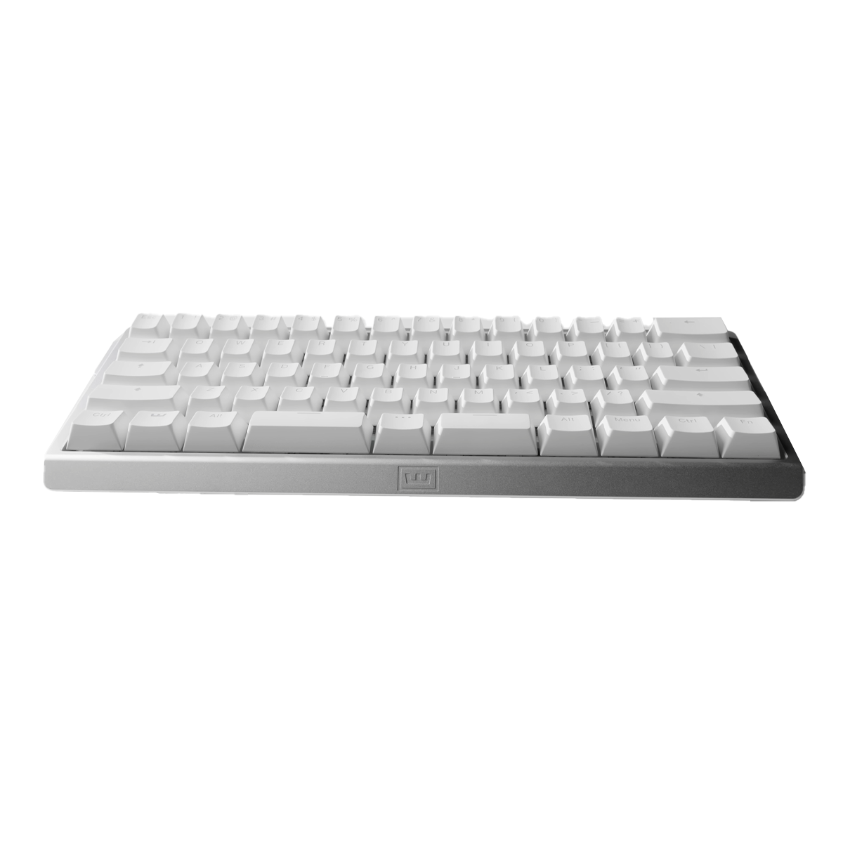 Wooting 60HE V2 60% Wired Aluminium Hall-Effect Gaming Keyboard Silver - Split Spacebar