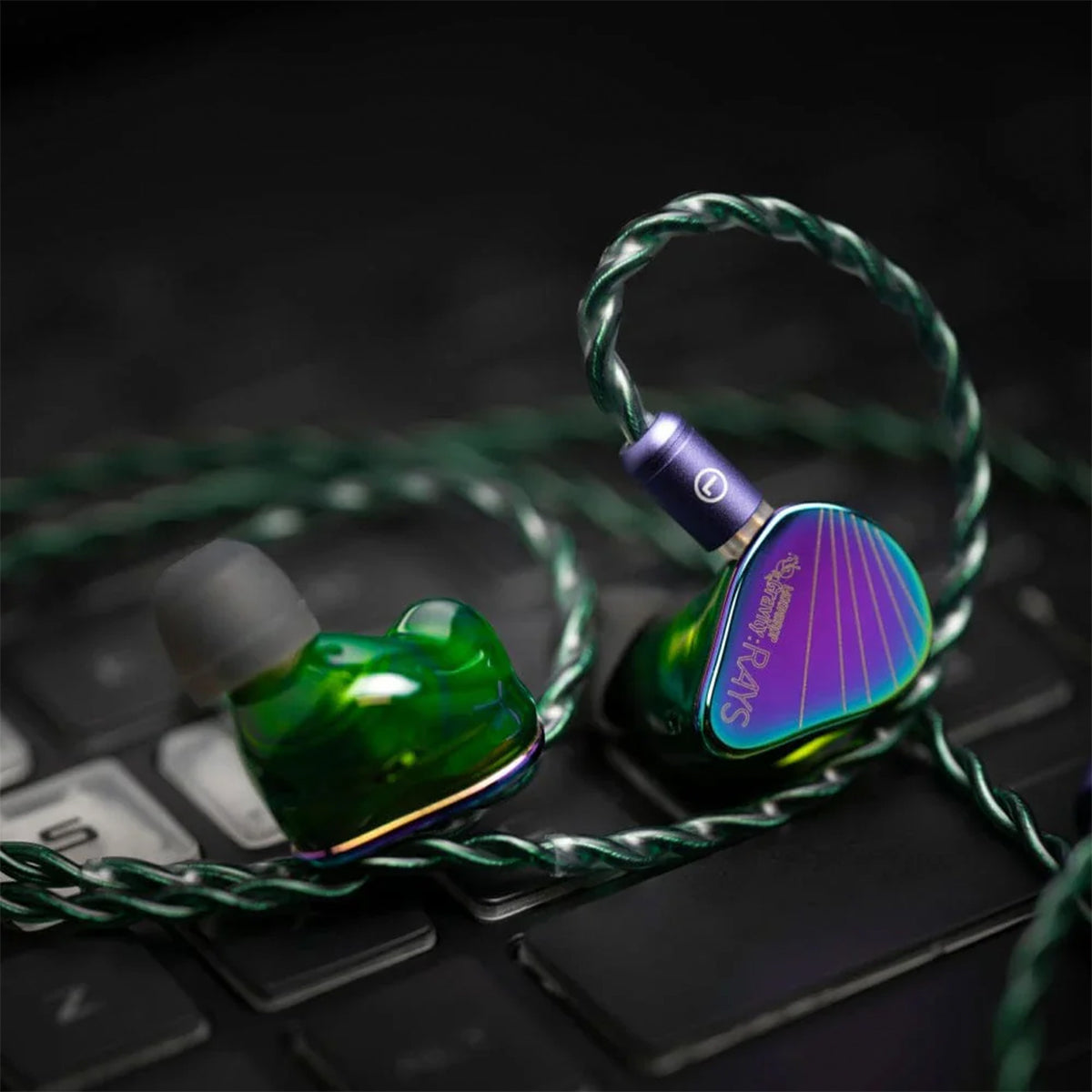 Moondrop Rays DSP IEM Hybrid Driver Gaming In-Ear Headphones