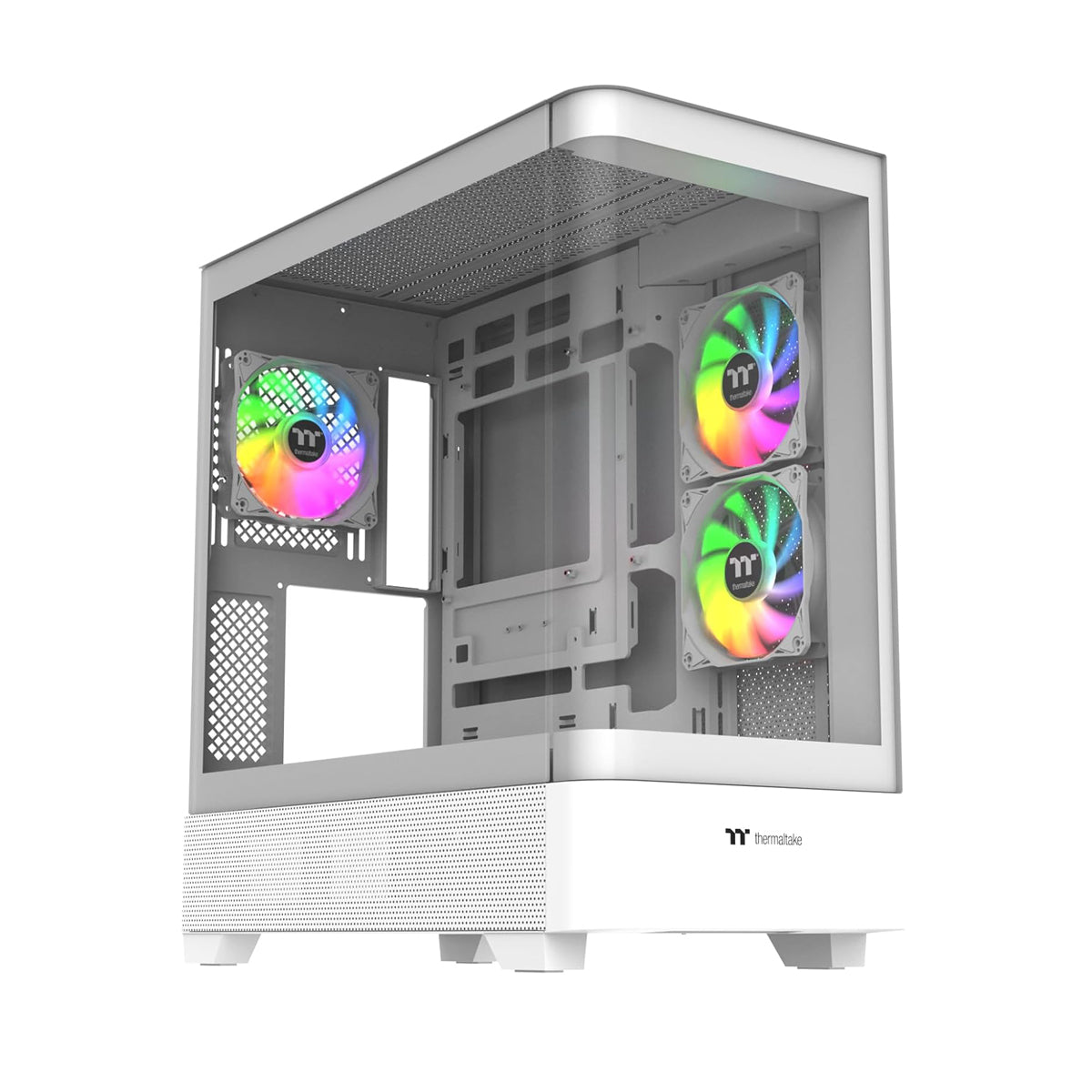Thermaltake View 290 Curve TG ARGB Mid Tower Case Snow Edition