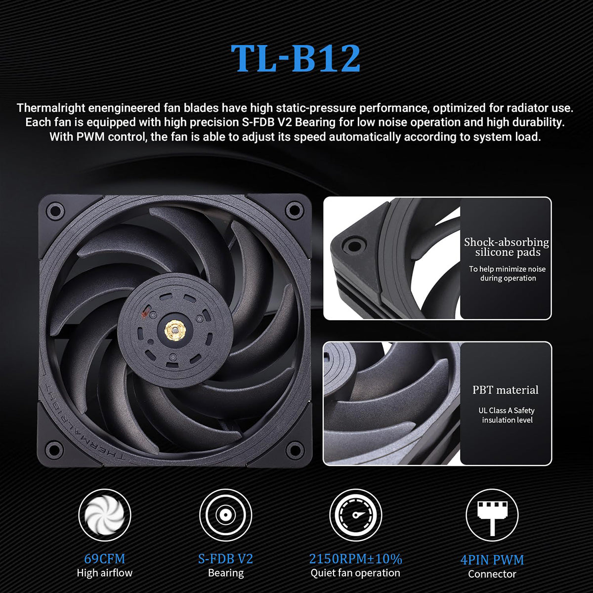 Thermalright Frozen Edge 360 Black 360mm AIO Liquid CPU Cooler