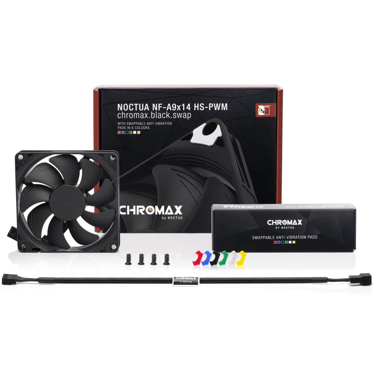 Noctua NF-A9x14 PWM Chromax Black 92mm 2500rpm Slim Fan