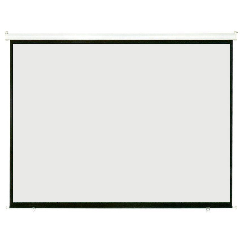 Brateck Lumi PRS108M 108" 2.40x1.35M Projector Screen Manual Self Locking Matte Finish 16:9 aspect ratio wide screen