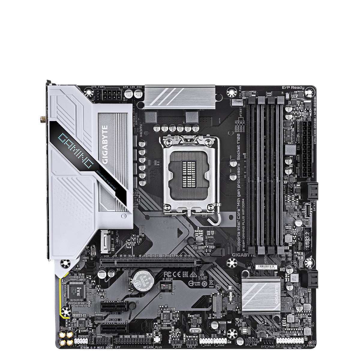 Gigabyte B760M GAMING PLUS WIFI DDR4 mATX Motherboard