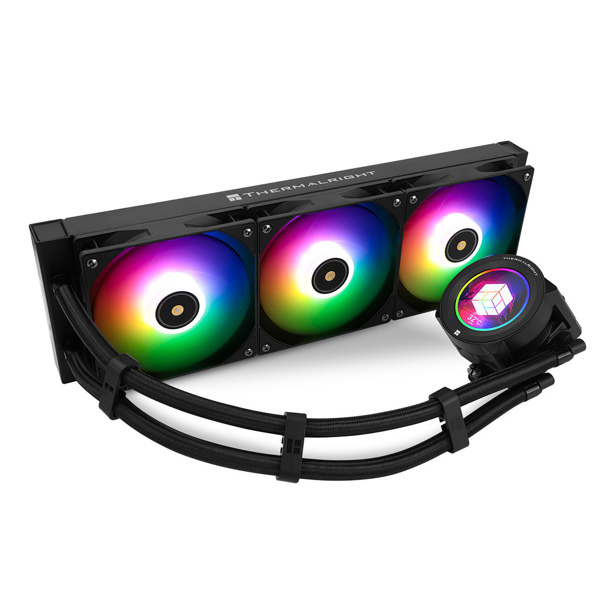 Thermalright Core Vision 360 Black ARGB 360mm LCD AIO Liquid Cooler