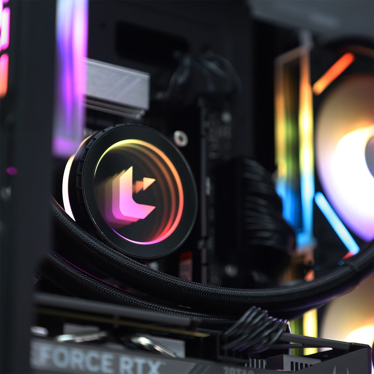 Meridian SWIFT RTX 5060 Core Ultra 5 225F Gaming PC - BLACK