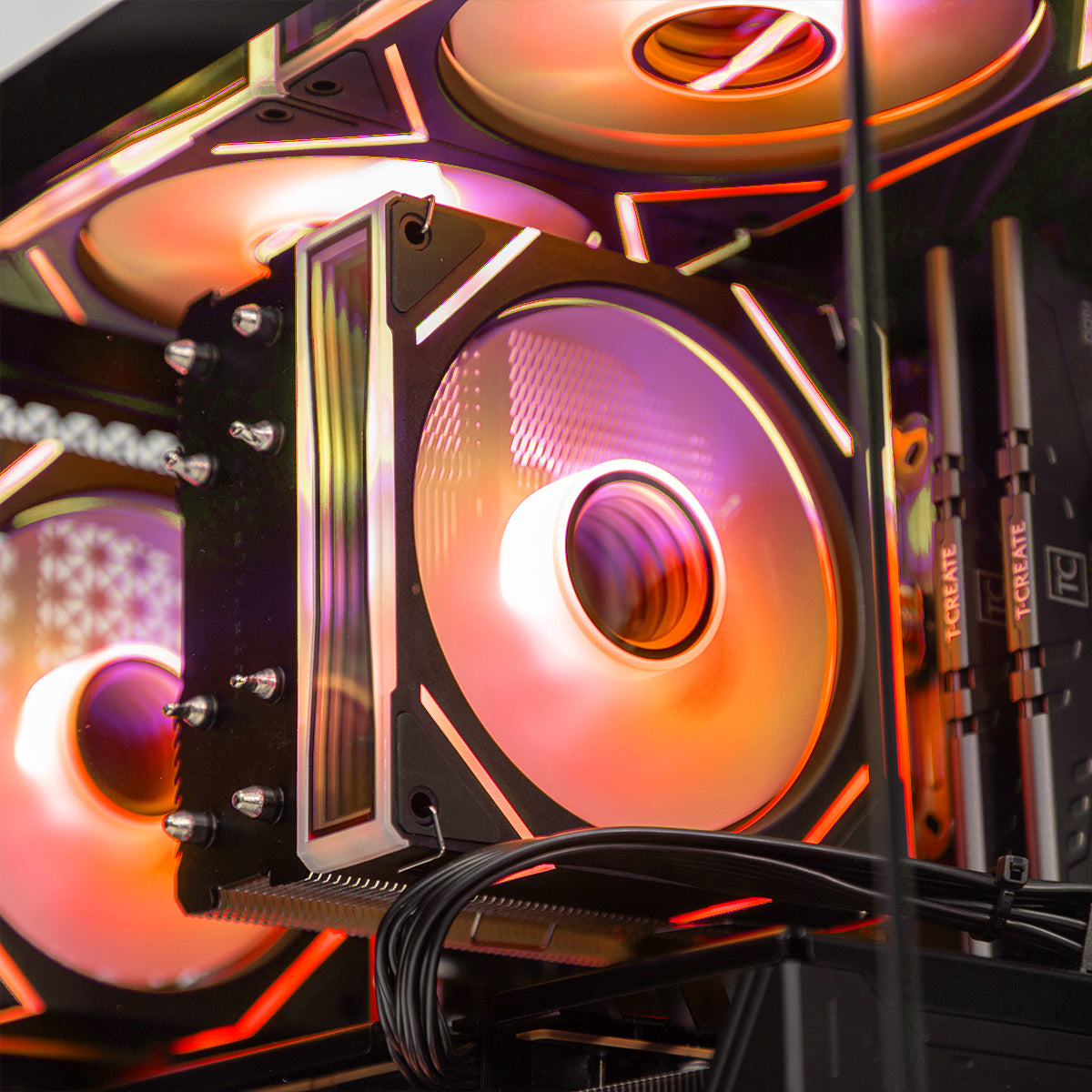 Qubit RR RX 9060 XT 8GB Ryzen 7 9700X Gaming PC