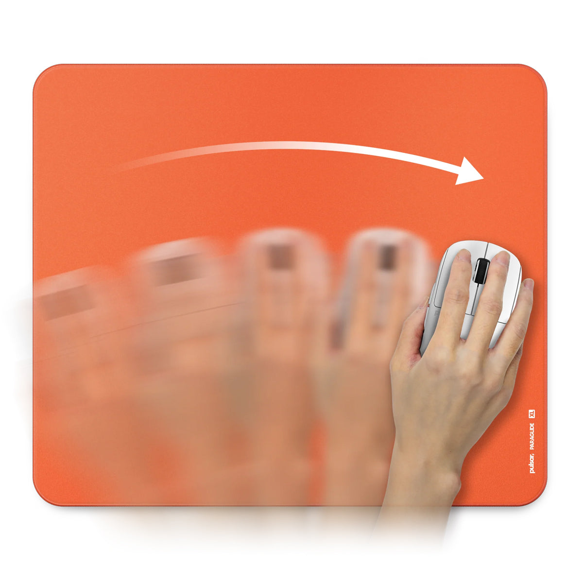 Pulsar ParaGlide Gaming Mouse Pad XL - Orange