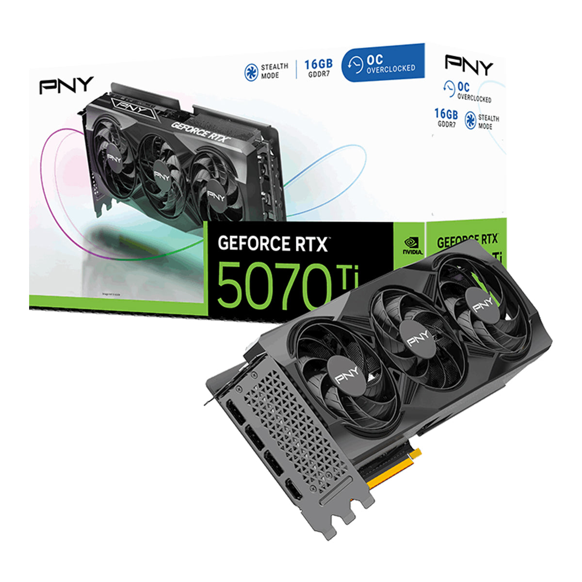 PNY GeForce RTX 5070 Ti OC 16GB Graphics Card
