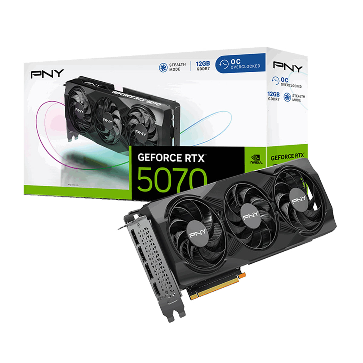PNY GeForce RTX 5070 OC 12GB Graphics Card