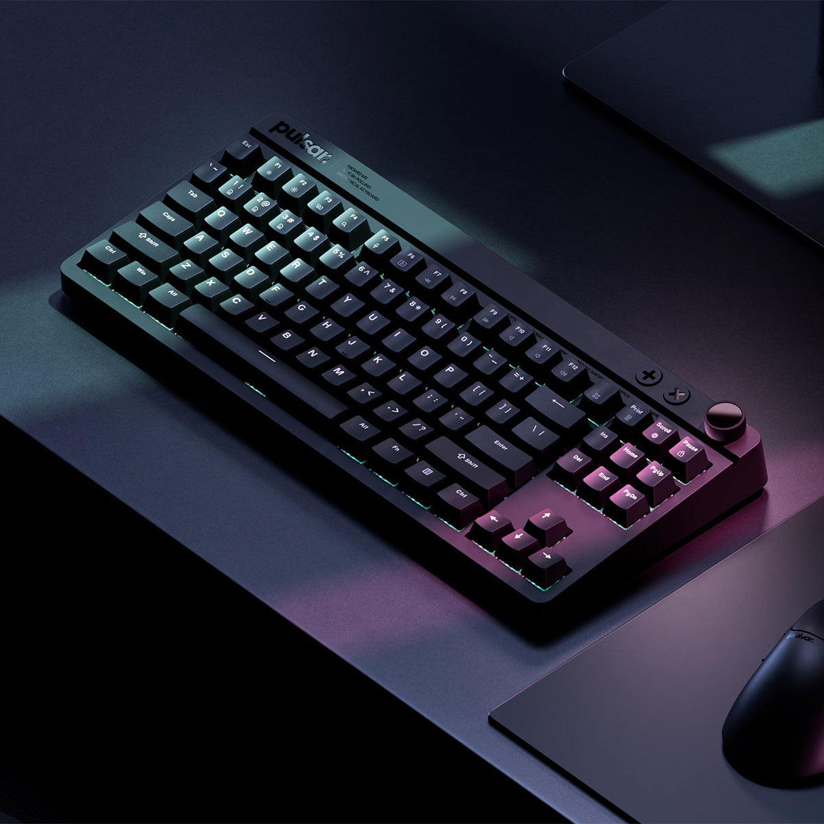 Pulsar Xboard MS TKL Mechanical Gaming Keyboard Linear Switch - Black