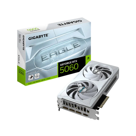 GIGABYTE GeForce RTX 5060 EAGLE OC ICE 8GB Graphics Card