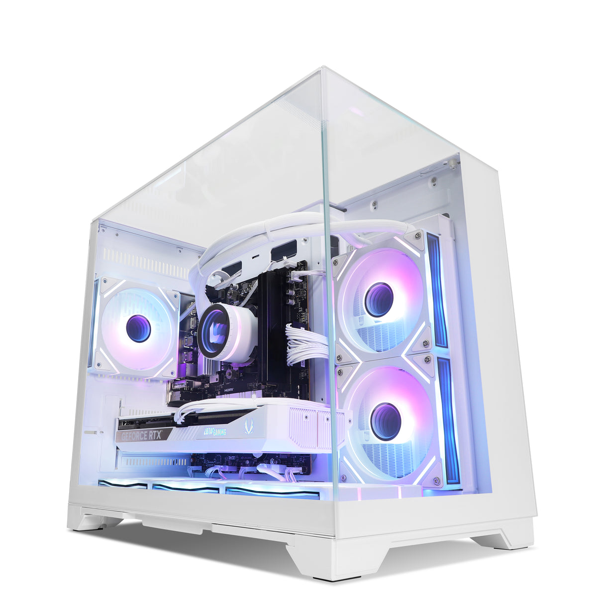 Neutrino ENCORE RTX 5060 Ti 8GB Ryzen 5 7500F EVO Gaming PC - WHITE