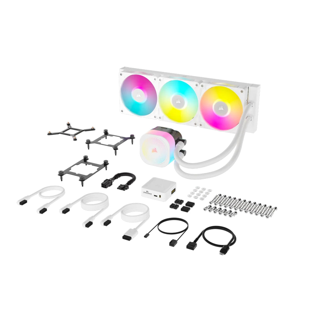 Corsair iCUE LINK TITAN 360 RX RGB White 360mm AIO Liquid CPU Cooler
