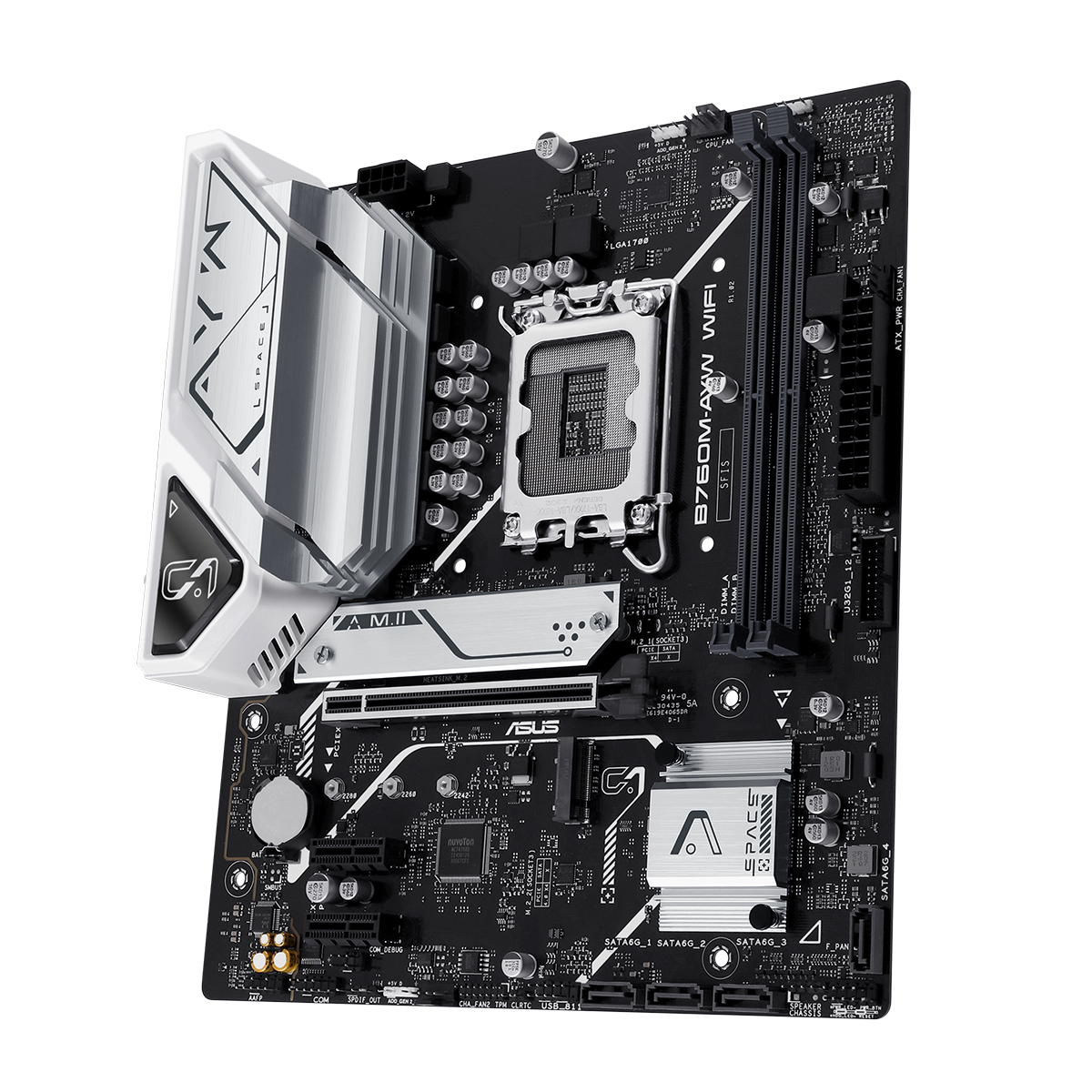 ASUS B760M-AYW WIFI DDR5 mATX Motherboard