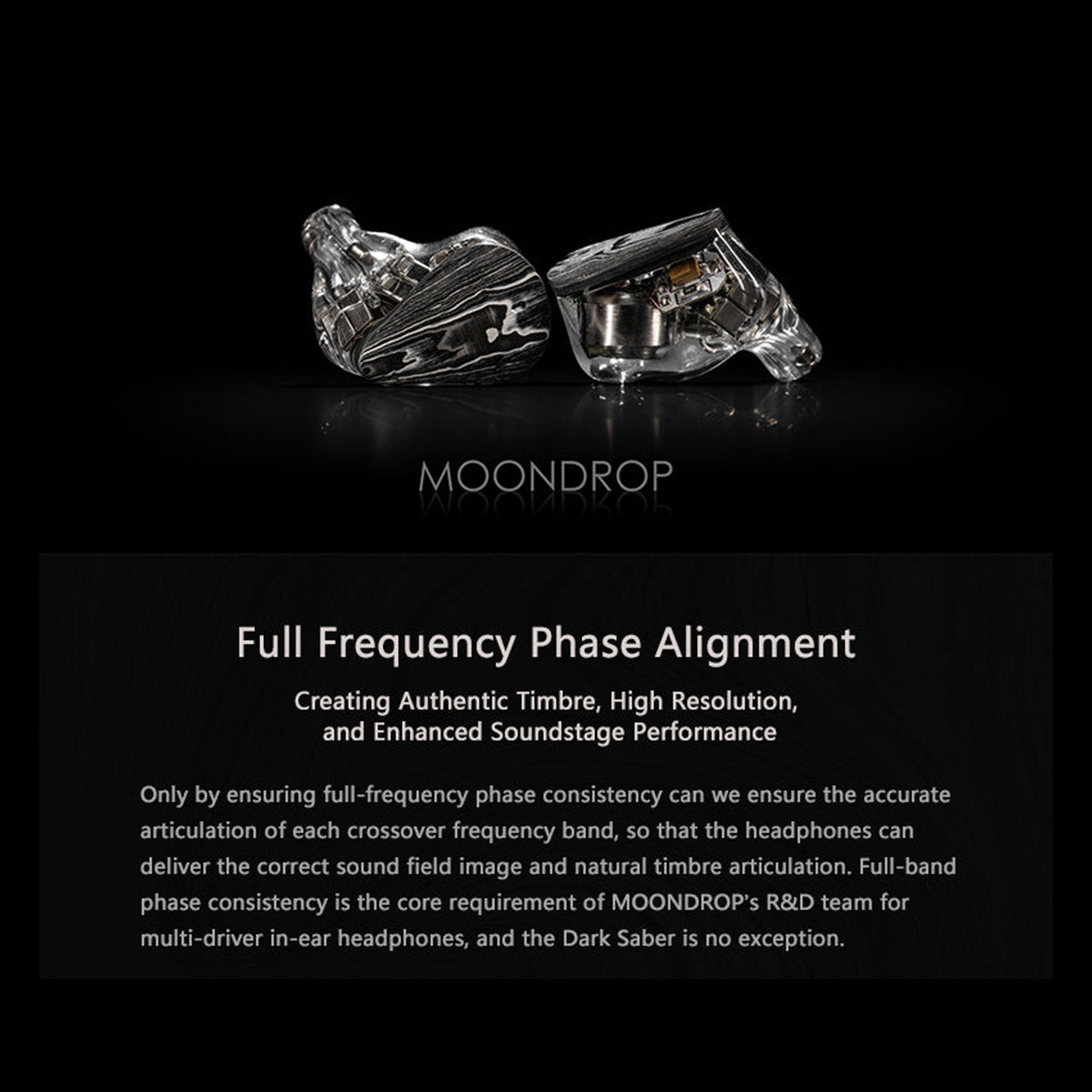 Moondrop Darksaber IEM Hybrid Driver In-Ear Headphones