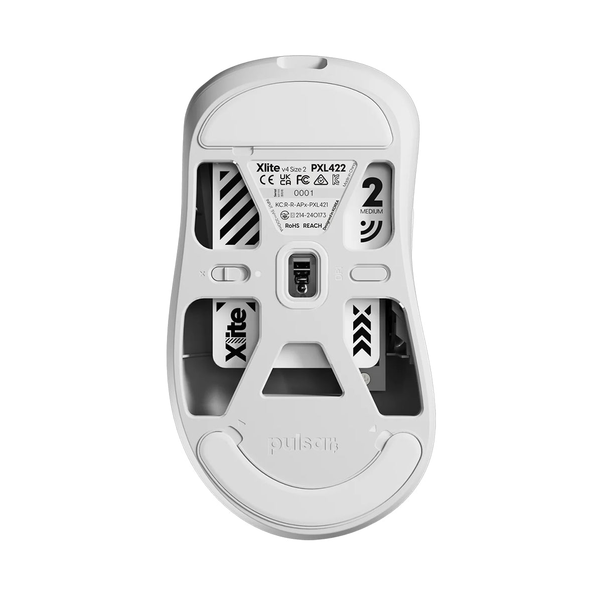 Pulsar Xlite v4 Wireless Gaming Mouse - White