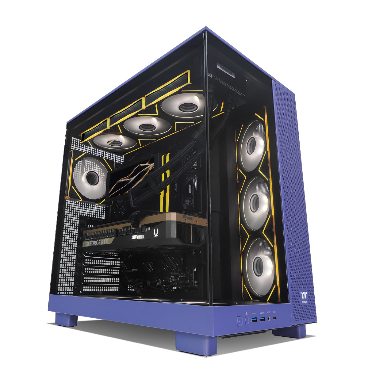 Agility AMP XL RTX 5080 Ryzen 7 9800X3D Gaming PC - Violet