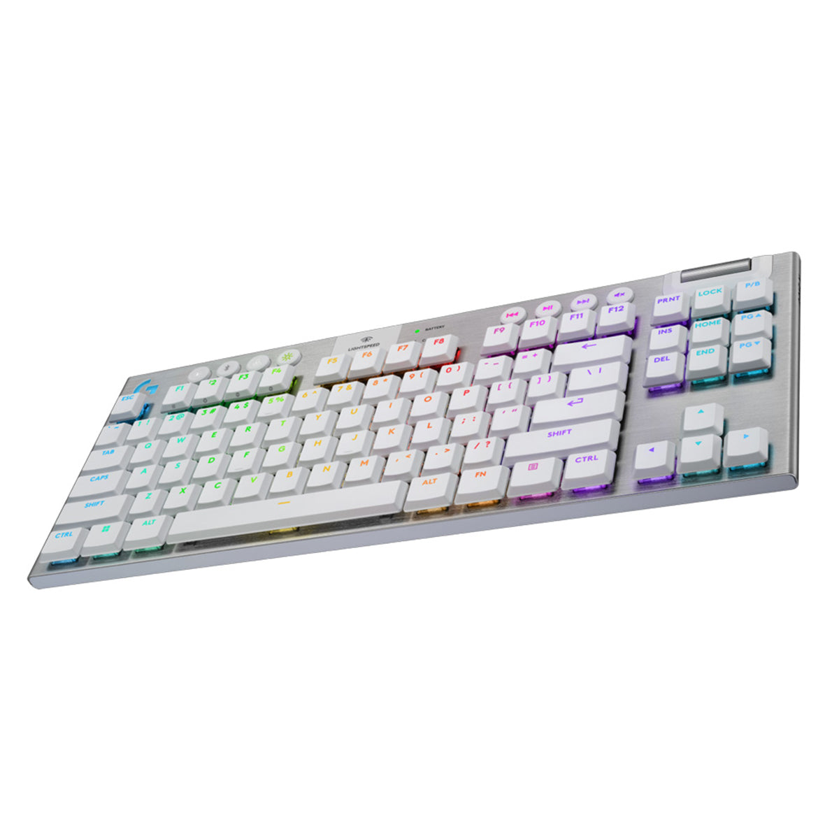 Logitech G915 X Lightspeed TKL Wireless Mechanical Gaming Keyboard - White Tactile