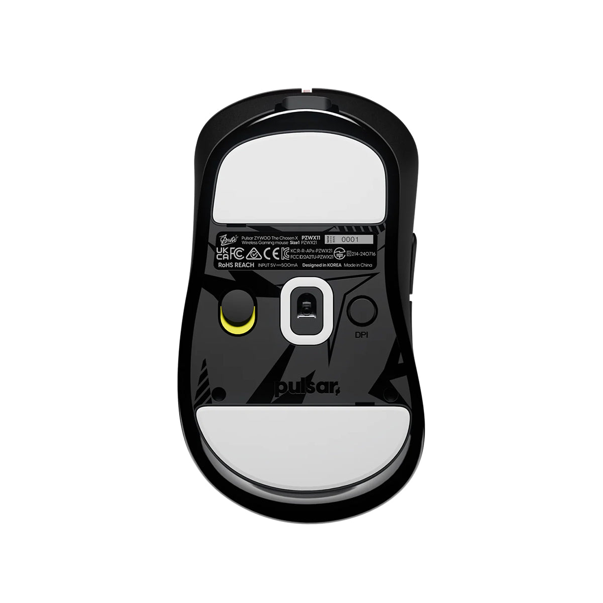 Pulsar ZywOo The Chosen Size1 Wireless Gaming Mouse - Black