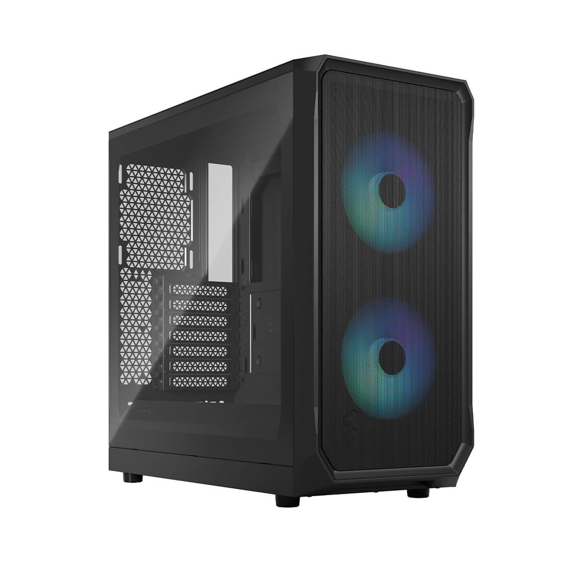 Fractal Design Focus 2 RGB Mid Tower Case - Black TG Clear Tint