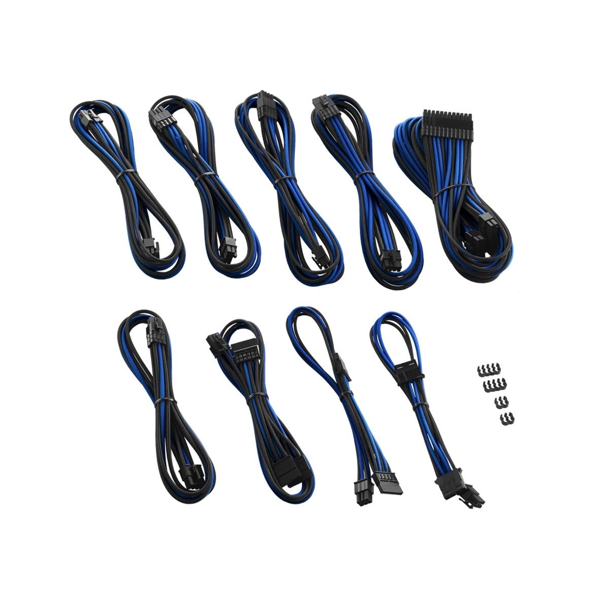 CableMod PRO ModMesh C-Series RMi RMx RMv2 HX & AX Cable Kit - Black/Blue