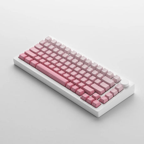 Akko Monsgeek M1W V3-SP White Gradiant 75% RGB Wireless Mechanical Keyboard - Piano Pro Switch