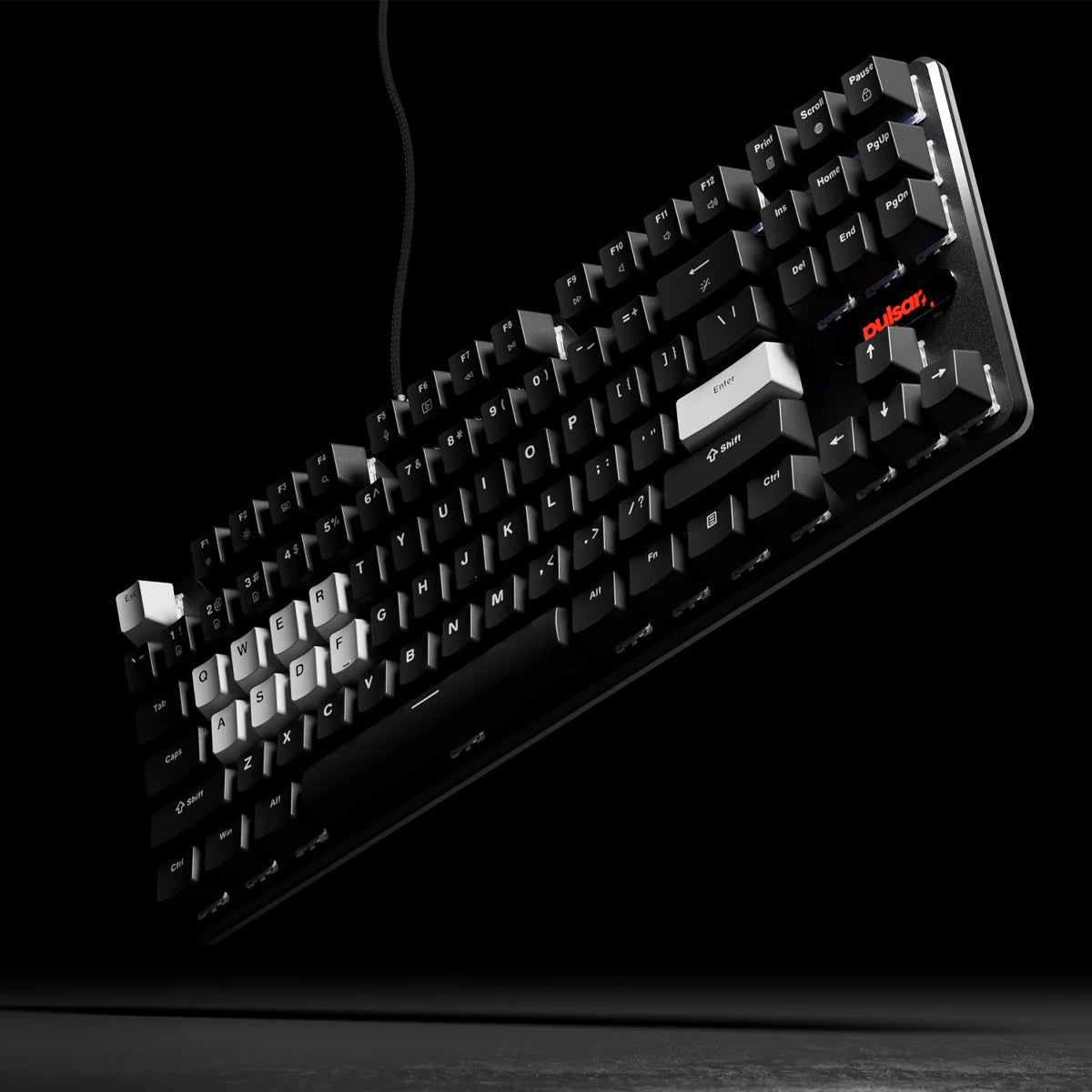 Pulsar PCMK 2 HE TKL Mechanical Gaming Keyboard Linear Magnetic Switch - Black