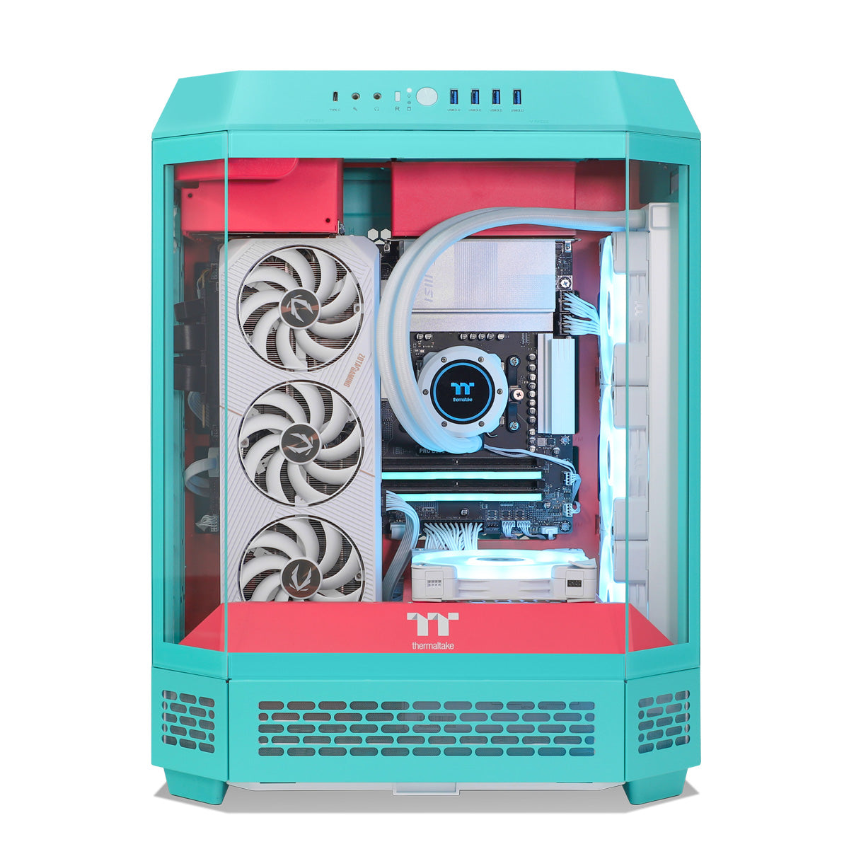Le Bastion RTX 5070 Ti Ryzen 7 9800X3D Gaming PC - Mint