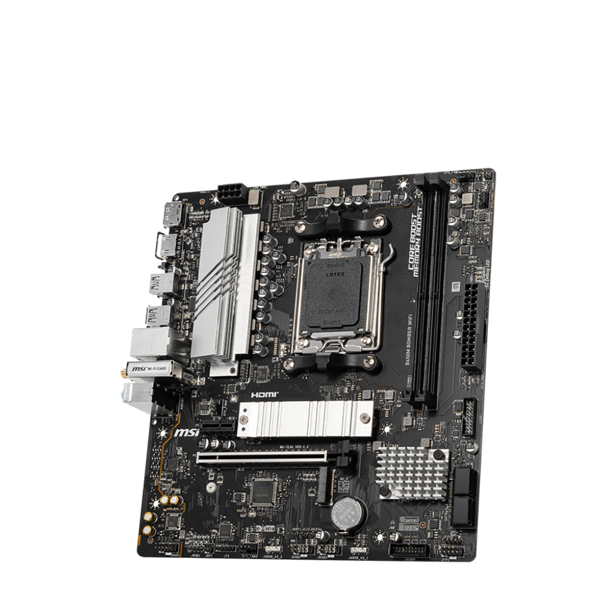 MSI B650M BOMBER WIFI mATX Motherboard