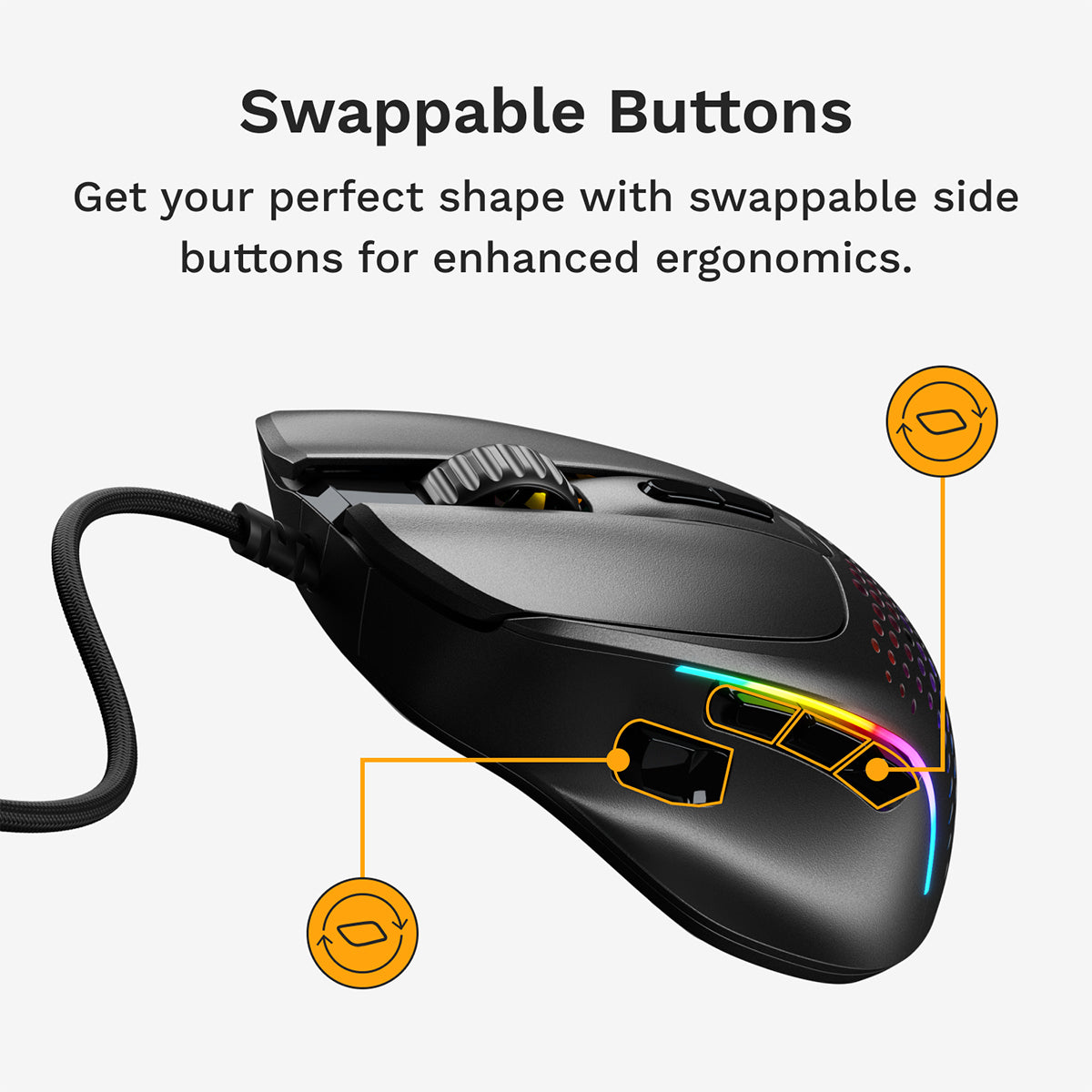 Glorious Model I 2 Wired Gaming Mouse - Black