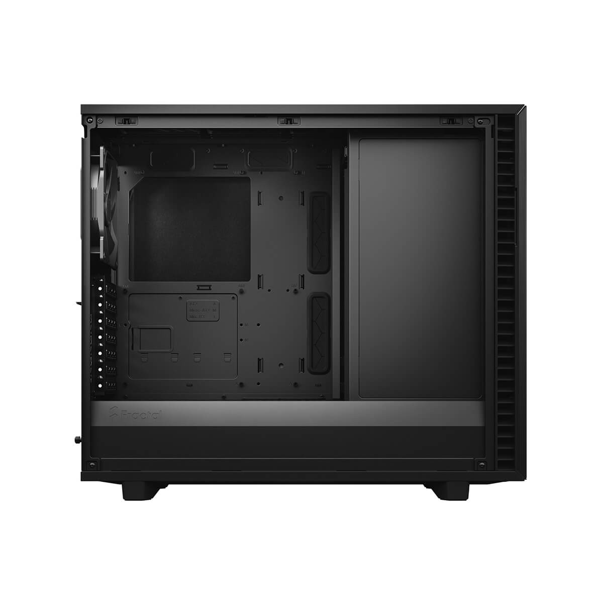 Fractal Design Define 7 Mid Tower Case - Black Solid Panel