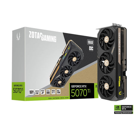 ZOTAC GeForce RTX 5070 Ti SOLID OC 16GB Graphics Card