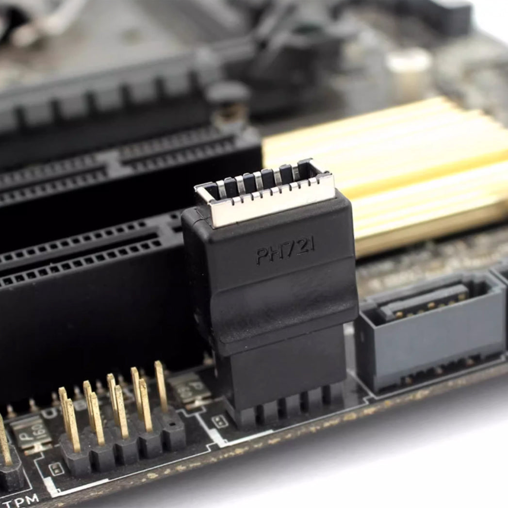 USB 2.0 Internal Header to USB Type-E Adapter