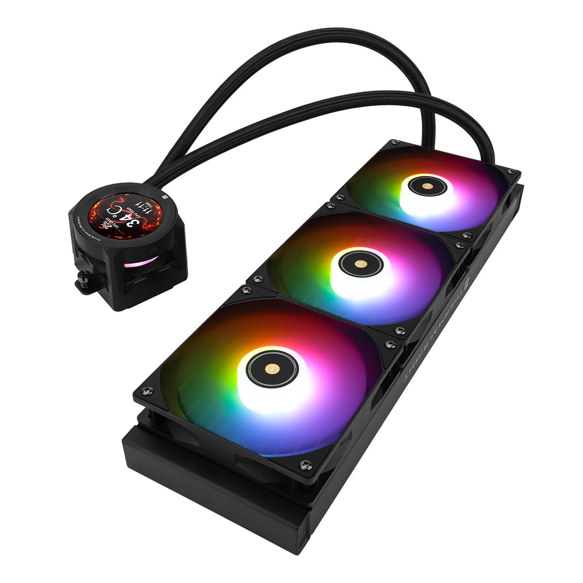 Thermalright Core Vision 360 Black ARGB 360mm LCD AIO Liquid Cooler
