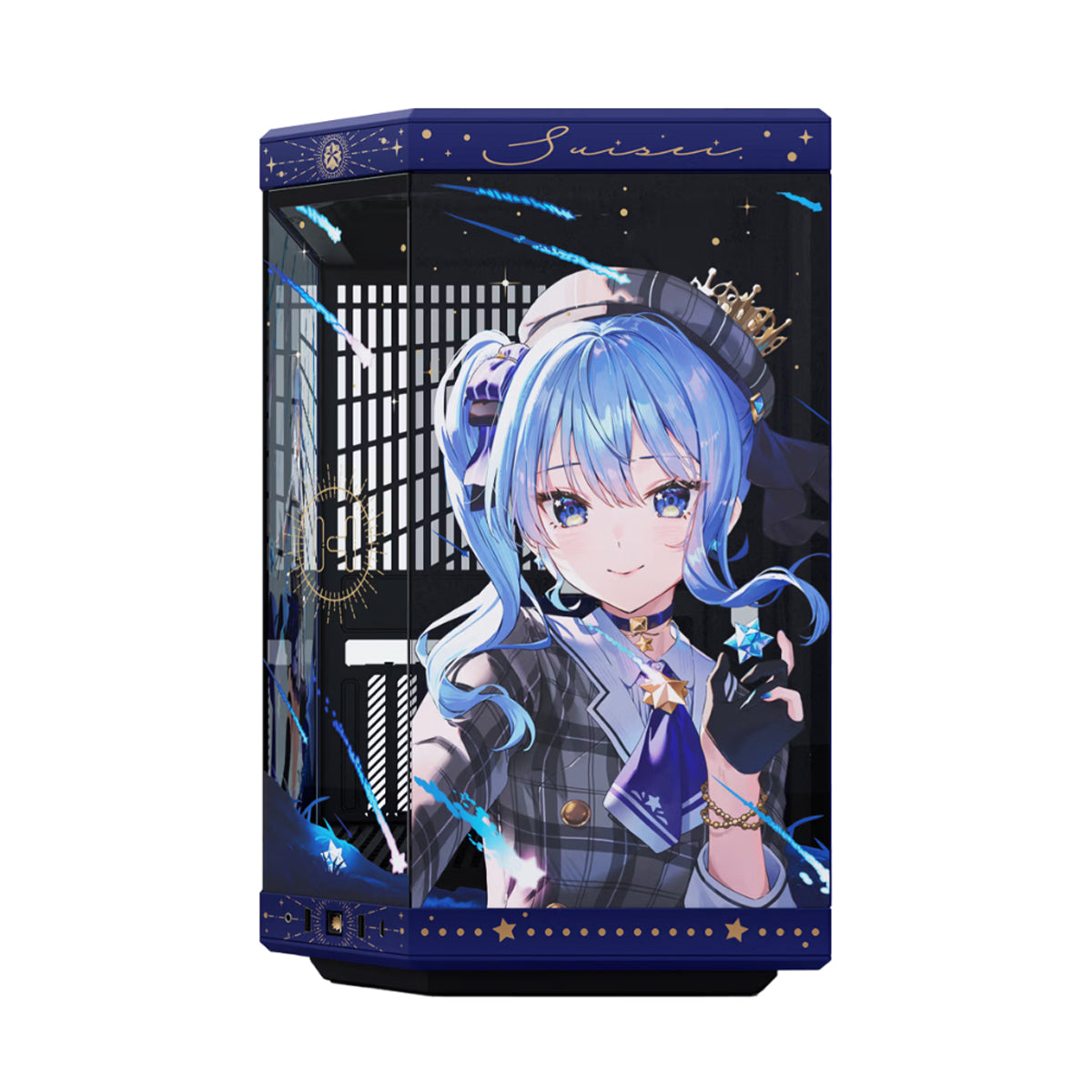 Hyte Y70 Mid Tower Case - Hololive Hoshimachi Suisei Edition