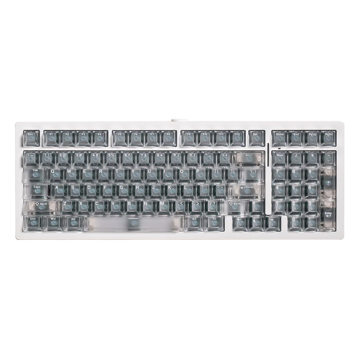 Akko Monsgeek M2 V5 HE White 96% Wireless Aluminium Hall-Effect Gaming Keyboard - AstroAim Switch