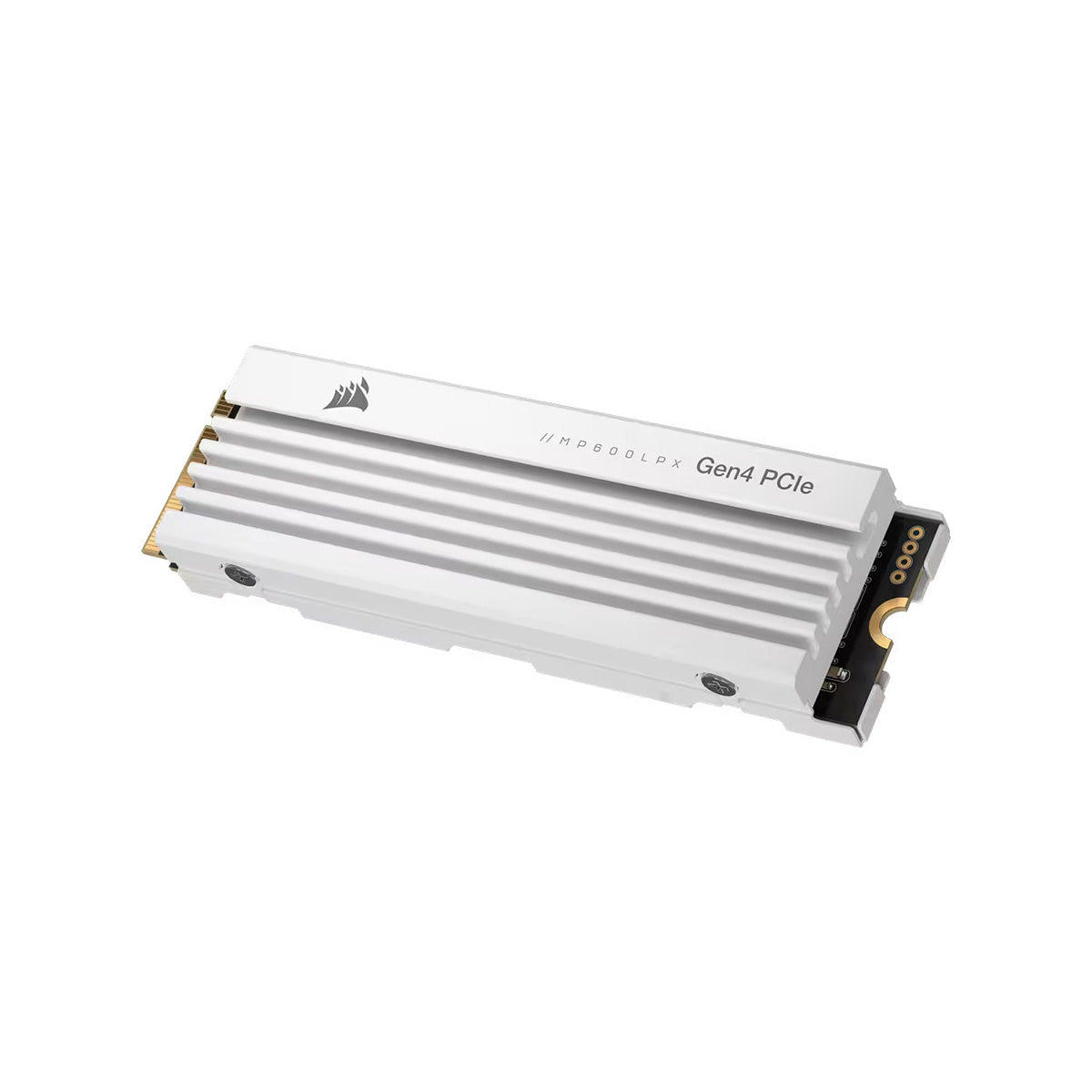 Corsair MP600 Pro LPX 2TB PCIe Gen4 M.2 NVMe SSD - White