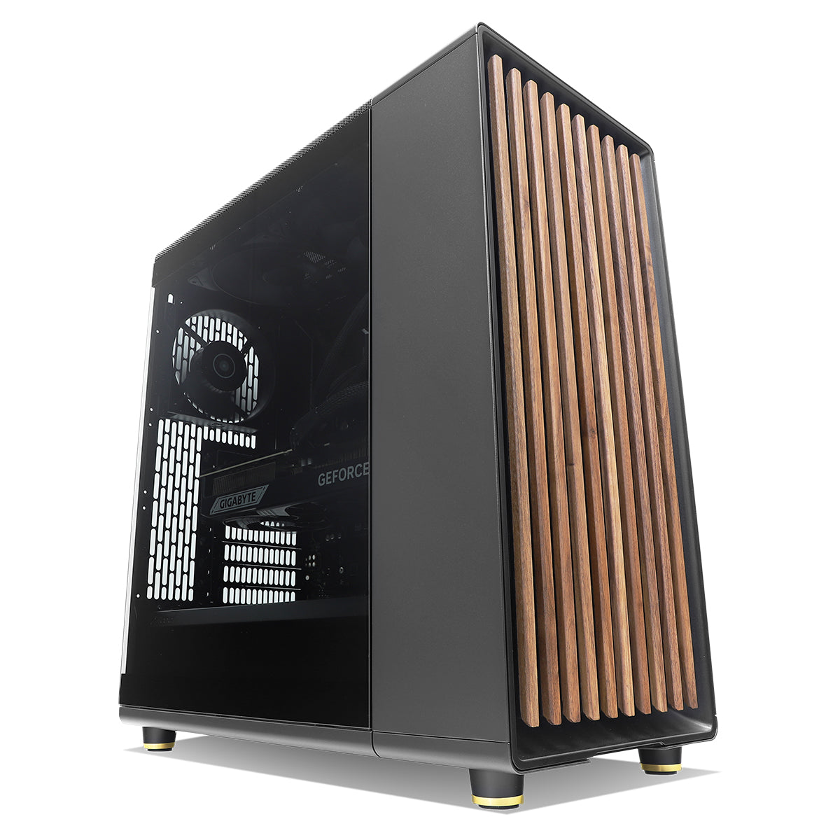 Chinkapin ENCORE PRO RTX 5070 Ti Ryzen 7 9800X3D Gaming PC - BLACK